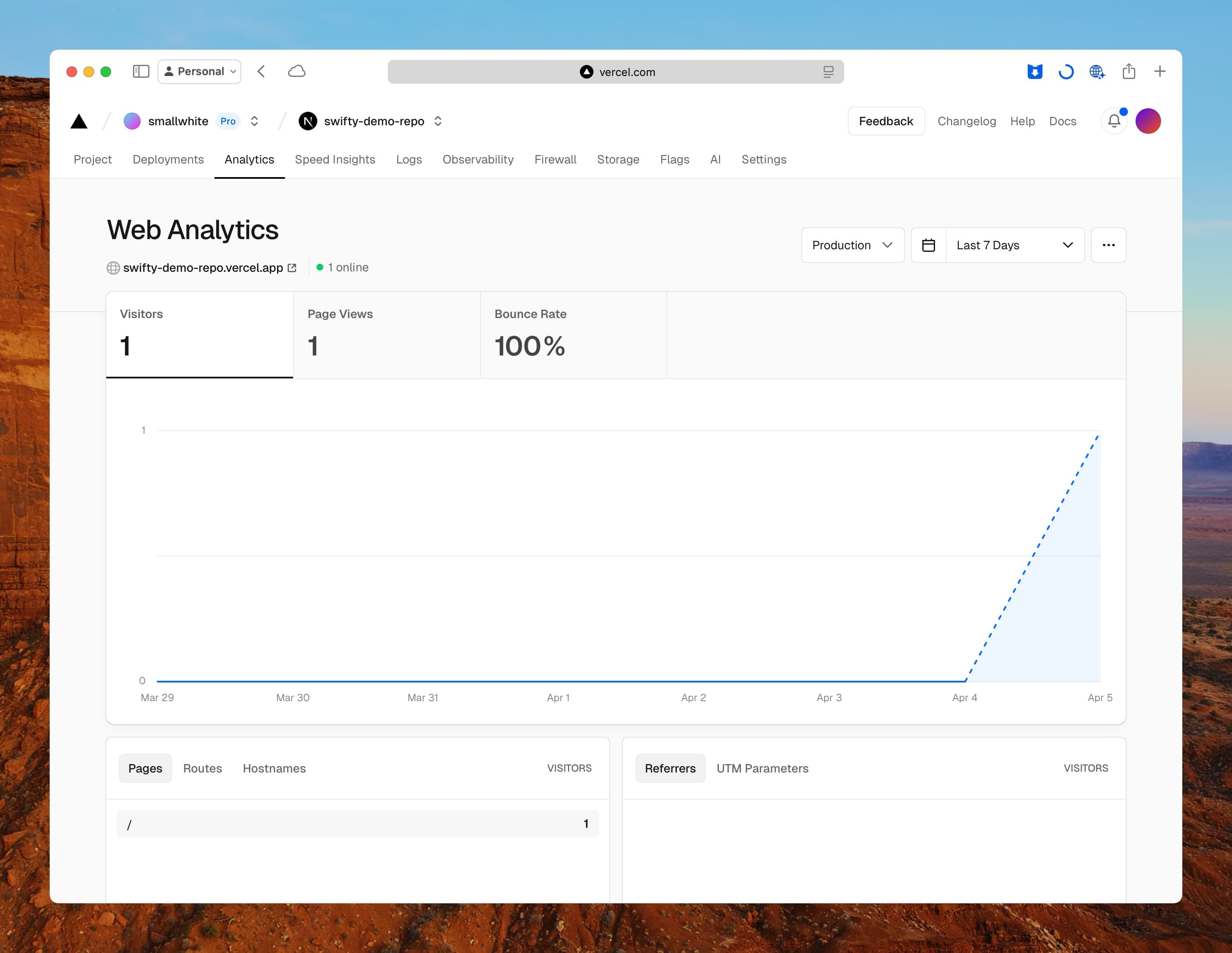 Vercel - Analytics