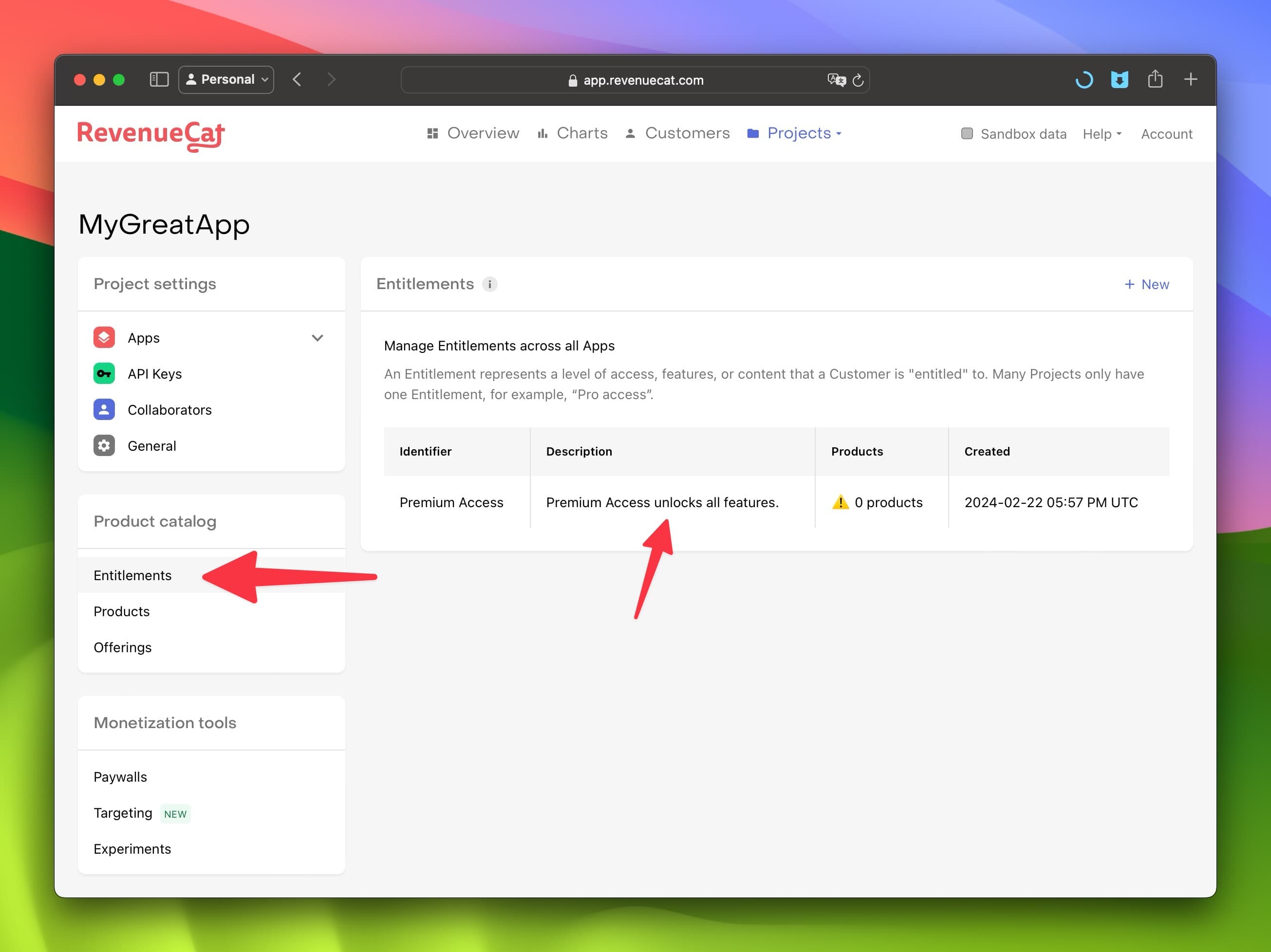Attach Products to Entitlements 1