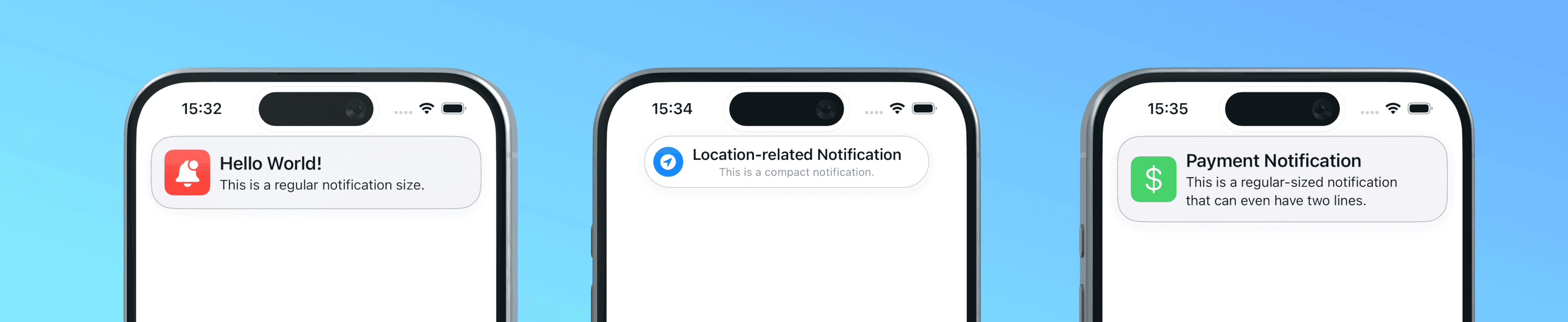 Customized Notification Styles Example