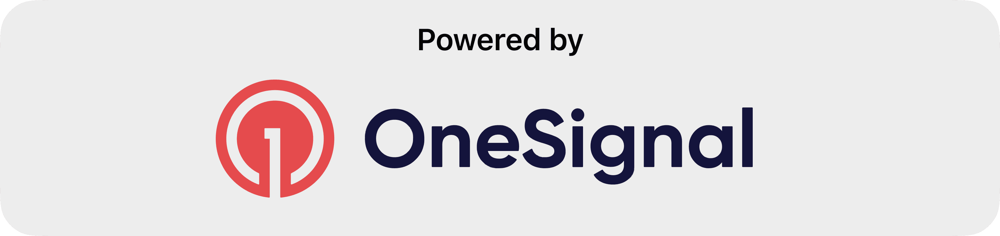 Powered by OneSignal