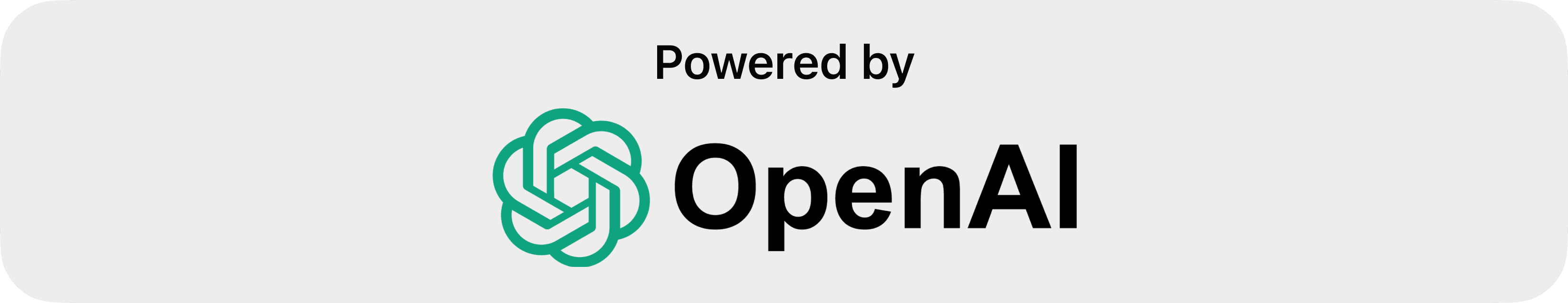 Powered by OpenAI