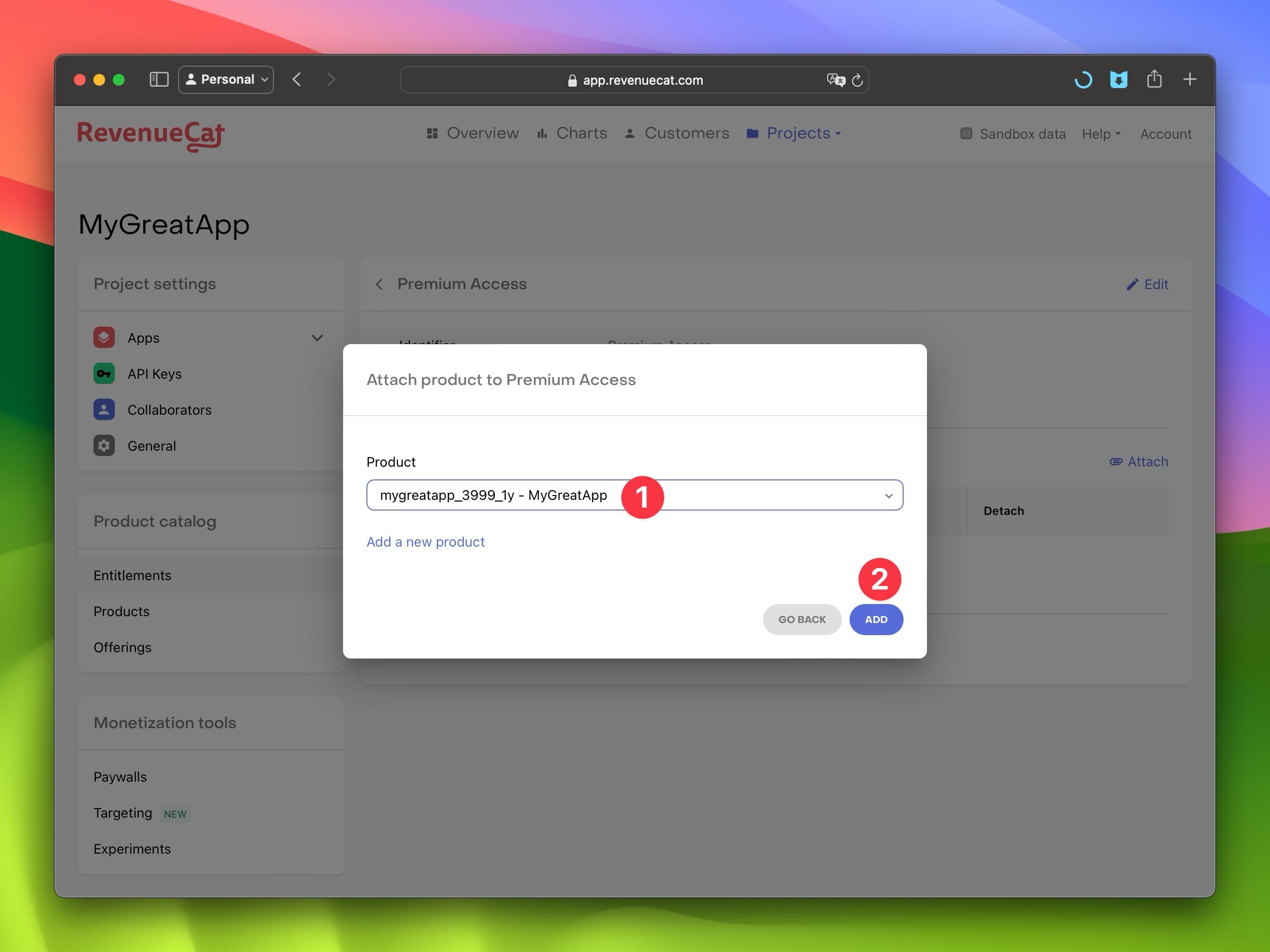 Attach Products to Entitlements 3