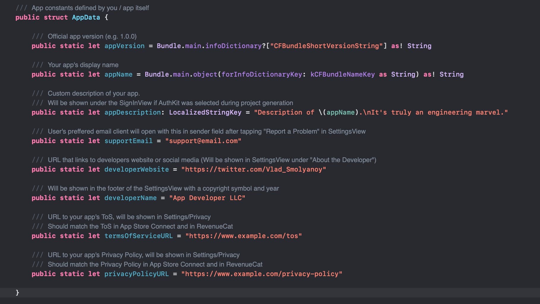 SharedKit Constants