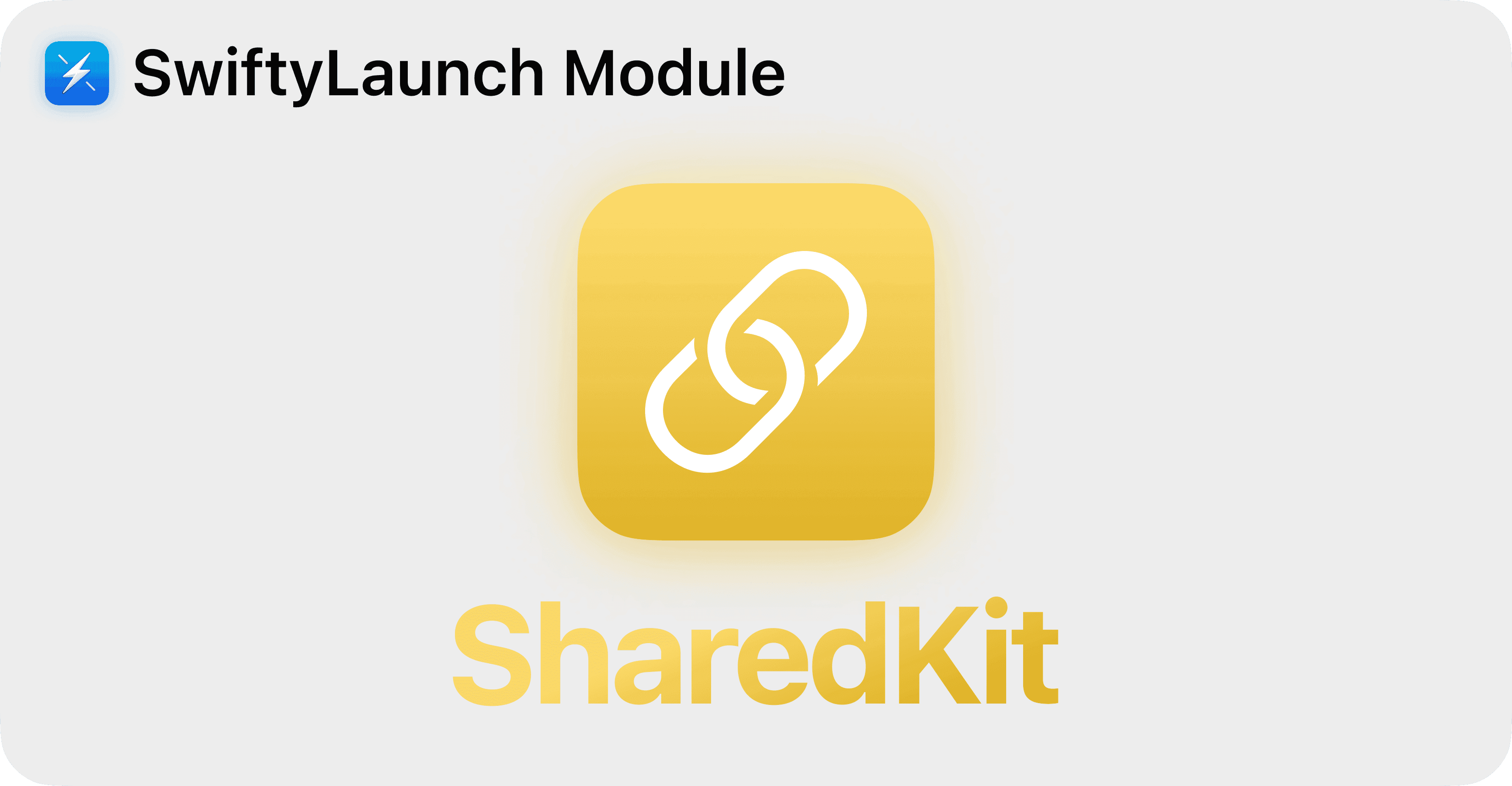 SwiftyLaunch Module - SharedKit