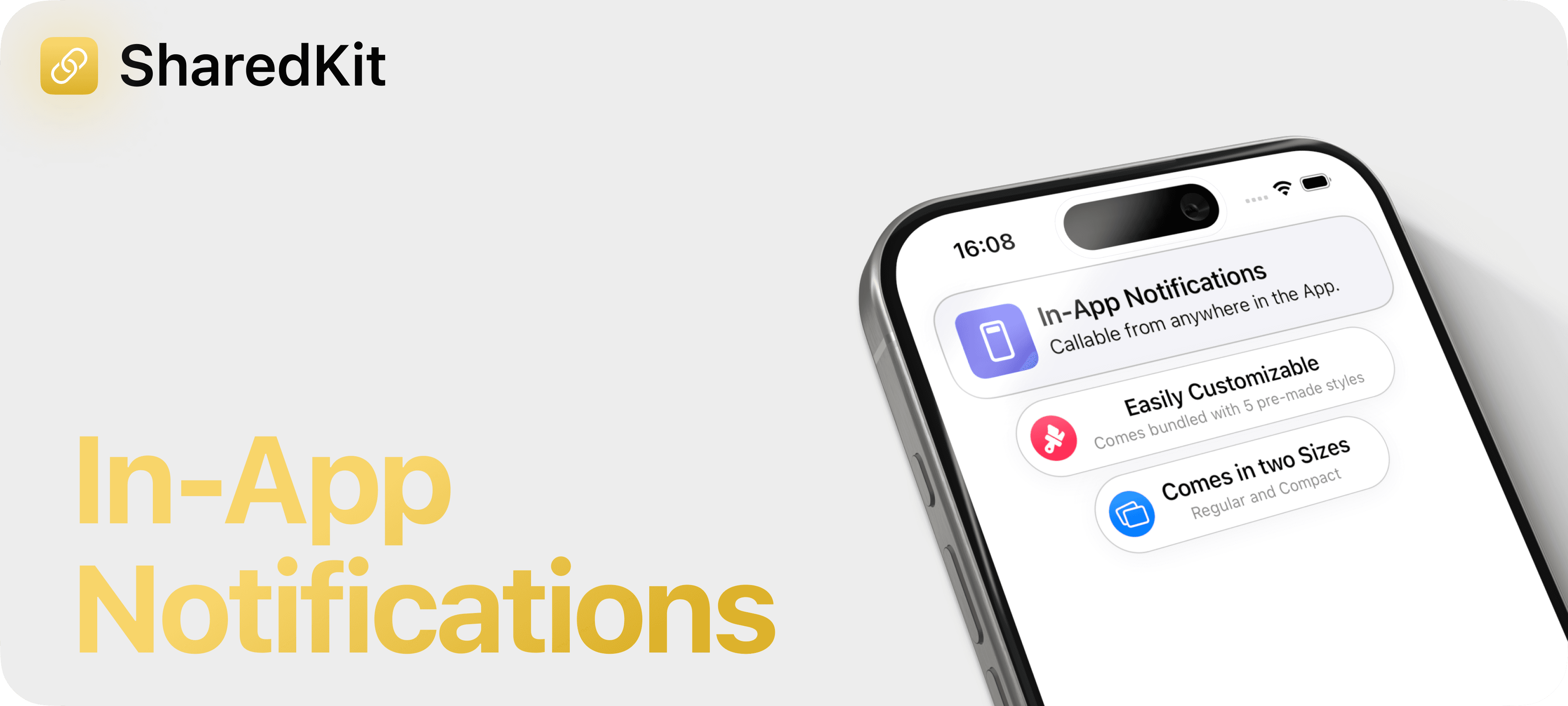 SharedKit (SwiftyLaunch Module) - In-App-Notifications