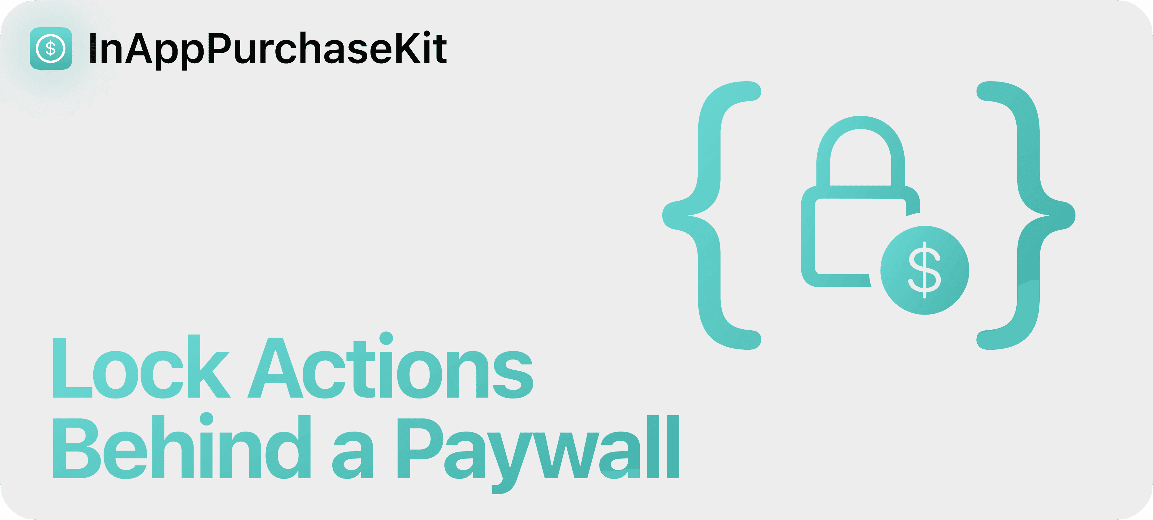 InAppPurchaseKit (SwiftyLaunch Module) - Lock Actions behind a Paywall