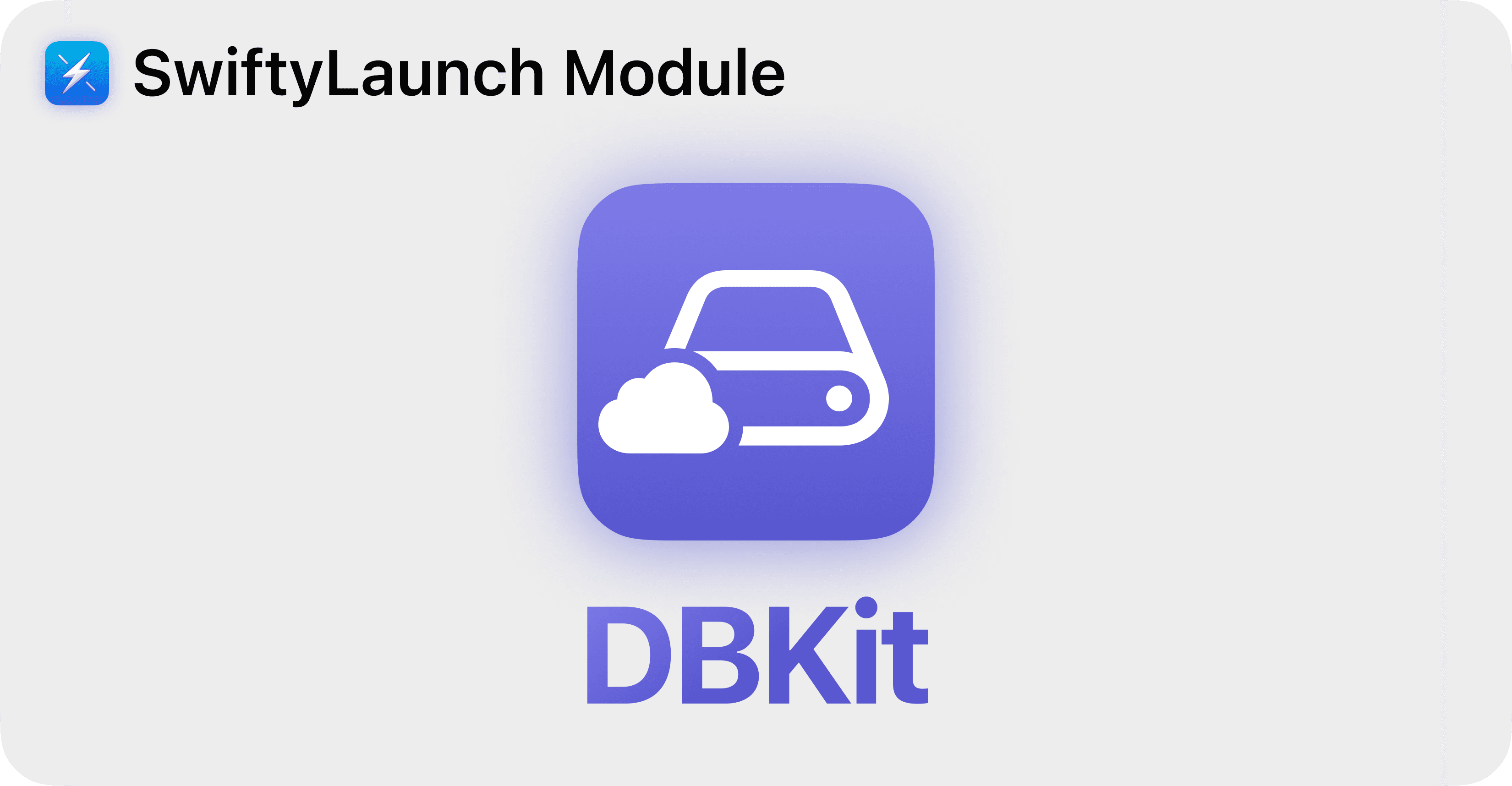 SwiftyLaunch Module - DatabaseKit